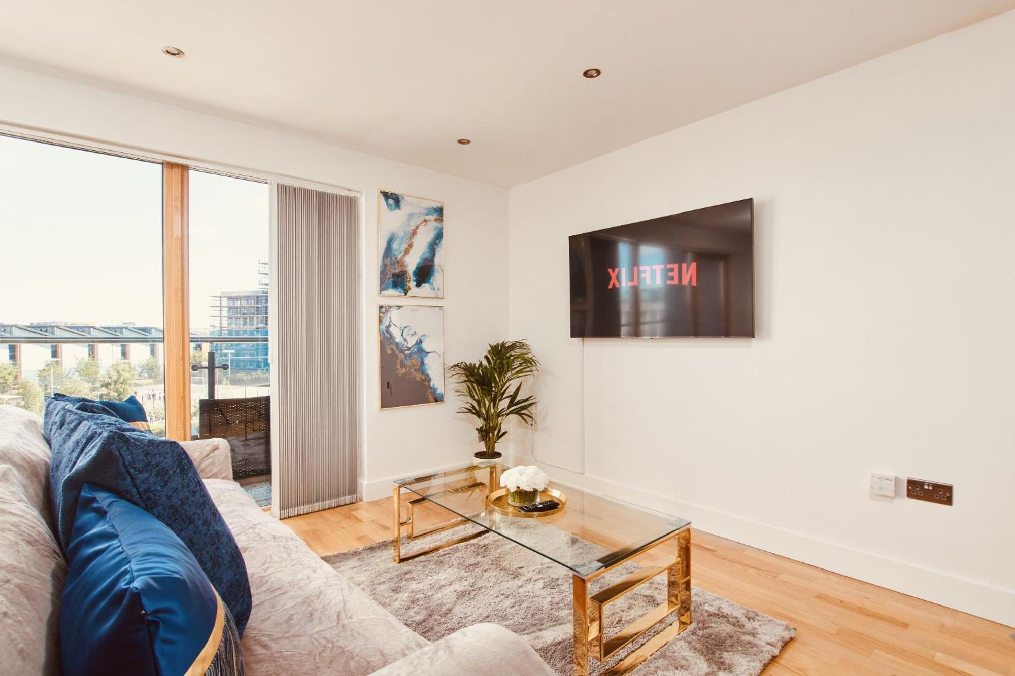 King Deluxe City Apt Large Space& Free Parking! No Balcony Leeds  Eksteriør billede